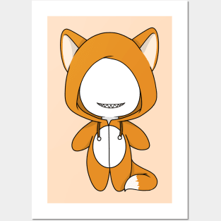 creepypasta offenderman fox costume doll Posters and Art